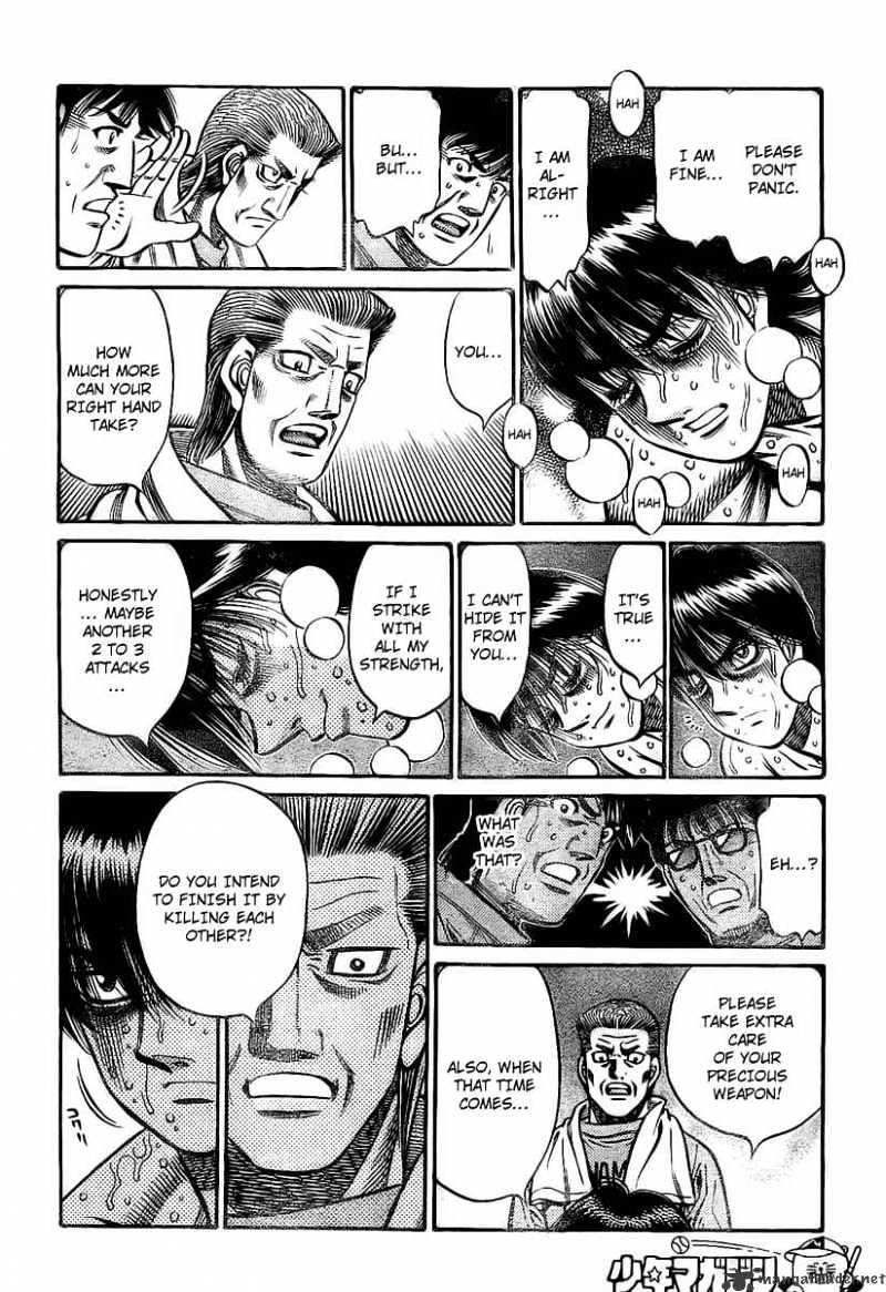 Hajime no Ippo: Fighting Spirit, Chapter 839 image 08